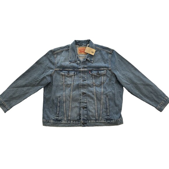 Levi's Other - Levi's Men's Regular-Fit Classic Denim Jean Trucker Jacket Size XXL 2XL - NWT